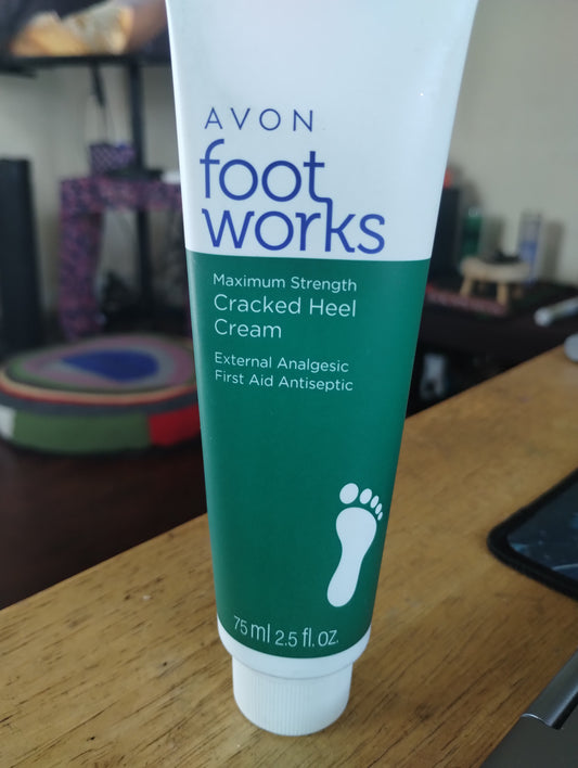 Avon Foot Works Cracked Heel Cream