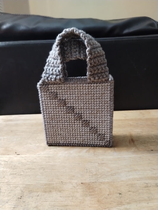 Dark Beige Small Purse